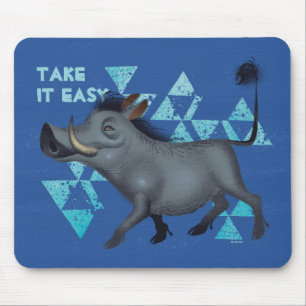 Tapis De Souris Roi Lion  Pumbaa The Warthog