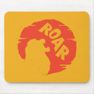 Tapis De Souris Roi Lion  Silhouette Simba "Roar"