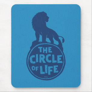 Tapis De Souris Roi Lion  Simba "Le Cercle De La Vie"
