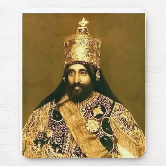 TAPIS DE SOURIS ROIS HAÏLE SELASSIE I CANVAS IMPRIMER (Devant)