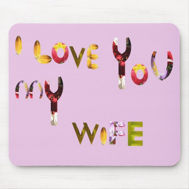Tapis de souris romantique unique pour votre (Devant)