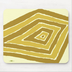 Tapis De Souris Romboidal Amarillo. Mousepad