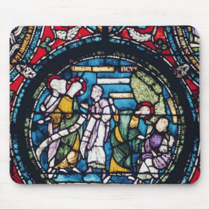 Tapis De Souris Rondeau dépeignant la parabole du figuier