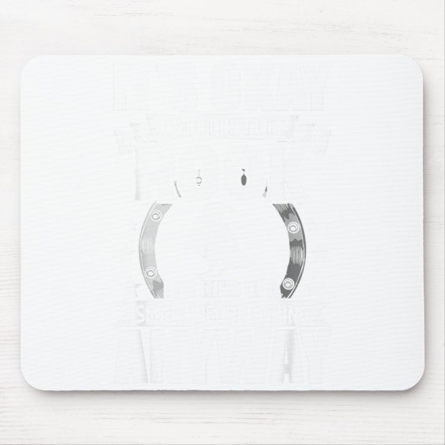 Tapis De Souris Rook Lover Gift Co. It's Okay If You Don't Like Ro (Devant)