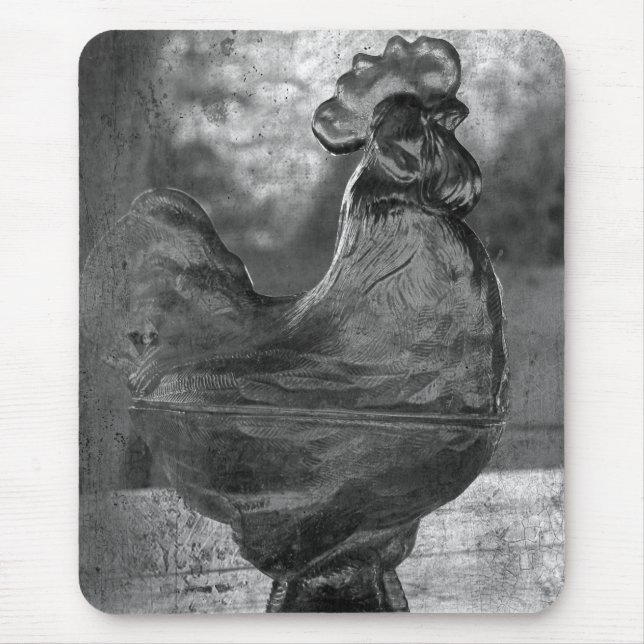 Tapis De Souris Rooster en verre (Devant)