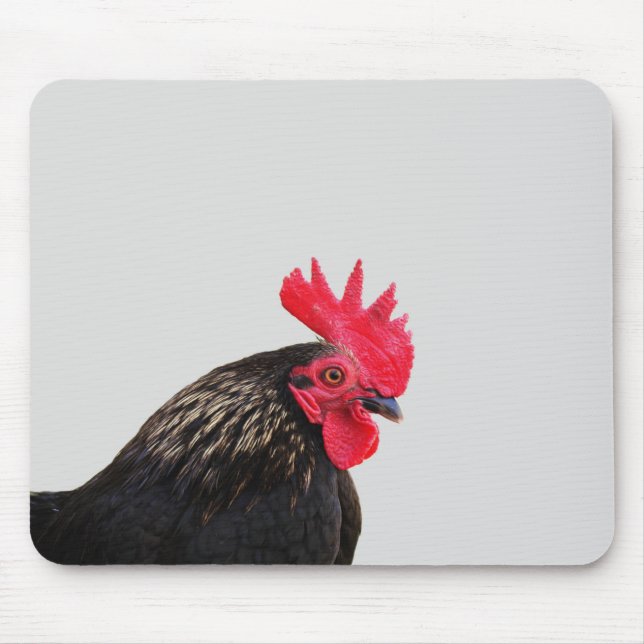 Tapis De Souris Rooster Portrait (Devant)