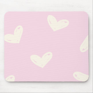 Tapis de souris rose