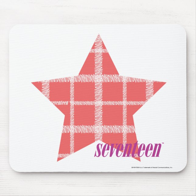 Tapis De Souris Rose 3 de plaid (Devant)
