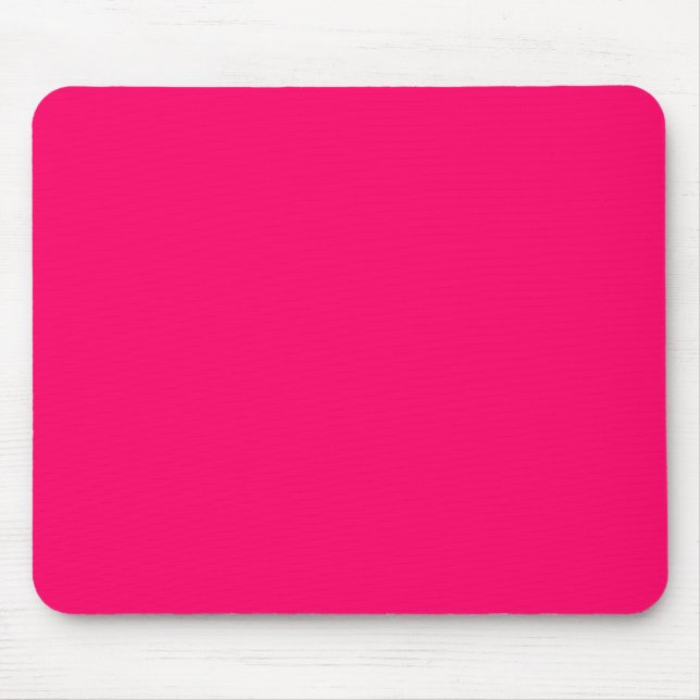 Tapis De Souris Rose chaud (Devant)