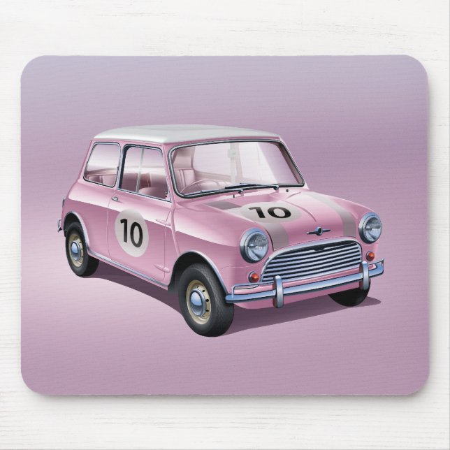 Tapis De Souris Rose de Mini Cooper S1 (Devant)