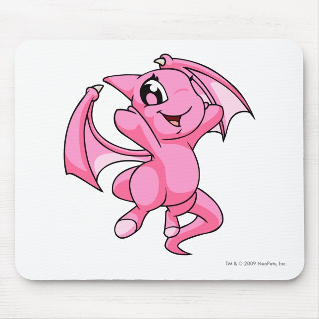 Tapis De Souris Rose de Shoyru (Devant)