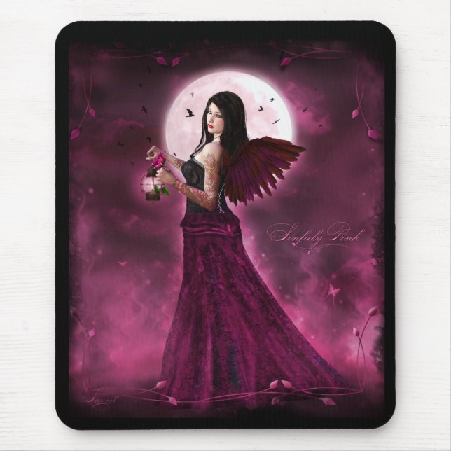 Tapis De Souris Rose de Sinfuly (Devant)