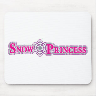 Tapis De Souris Rose des neiges