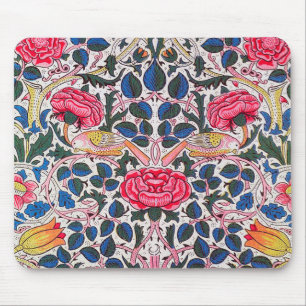 Tapis De Souris Rose et Bird, William Morris