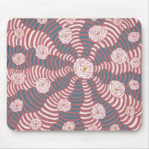 Tapis de souris Rose Gold Borealis