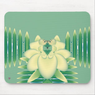 Tapis De Souris Rose jaune