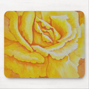 Tapis De Souris Rose jaune