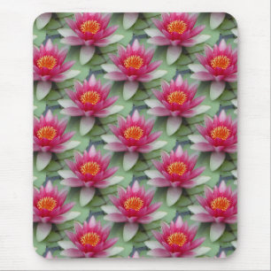 Tapis De Souris Rose Lotus Water Lily