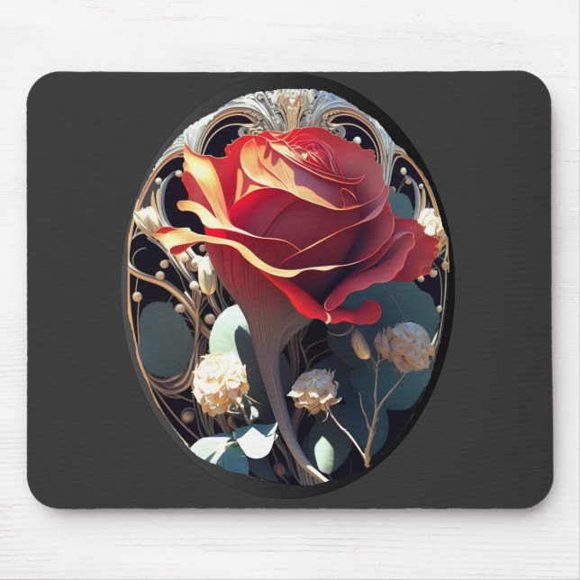 Tapis De Souris ROSE n° 1 (Devant)