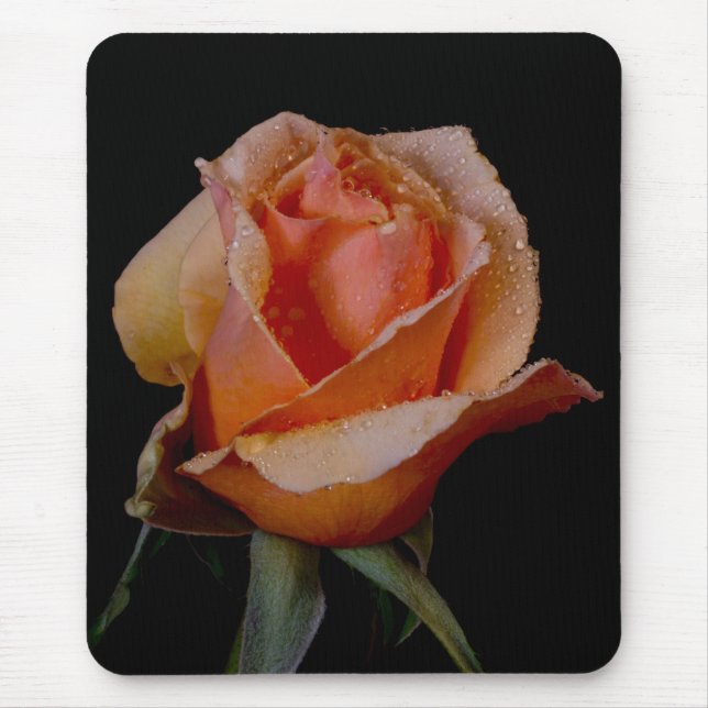 Tapis De Souris Rose orange 3 (Devant)