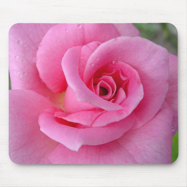 Tapis De Souris Rose parfait de rose (Devant)