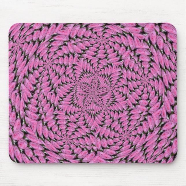 Tapis De Souris Rose rose, Mousepad (Devant)