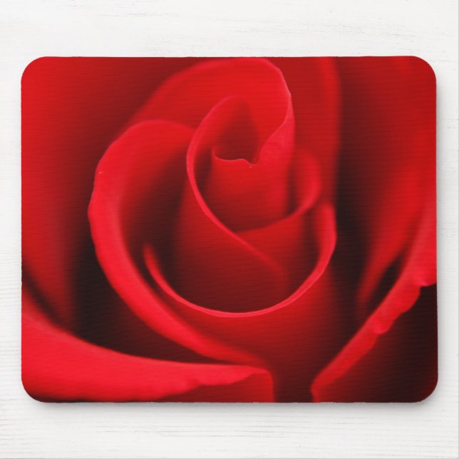 Tapis De Souris rose rouge (Devant)