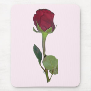 Tapis De Souris Rose rouge