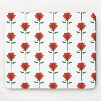 Tapis De Souris Rose rouge intemporelle