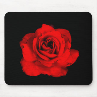 Tapis De Souris Rose rouge Mousepad