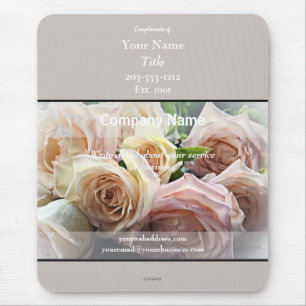 Tapis De Souris Roses de Mousepad promotionnels - HAMbyWG