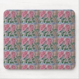 Tapis De Souris Roses d'été Abstraits