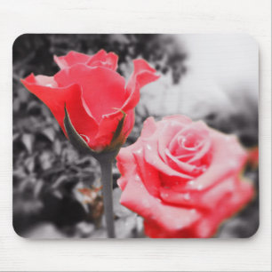 Tapis De Souris Roses Romantiques