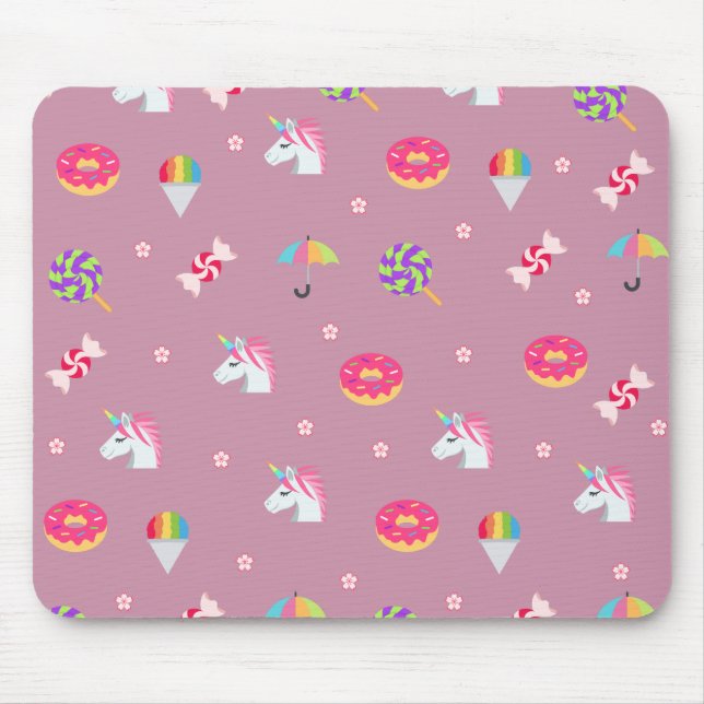 Tapis De Souris roses roses (Devant)