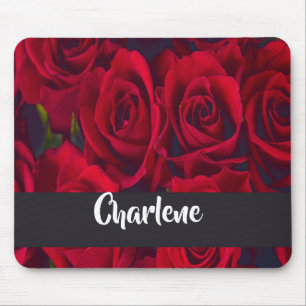 Tapis De Souris Roses rouges fraîches