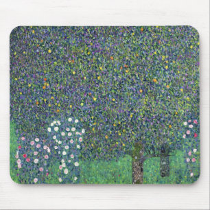 Tapis De Souris Roses sous les arbres, c.1905
