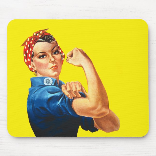 Tapis De Souris Rosie la riveteuse (Devant)