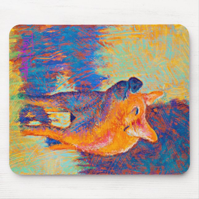 Tapis De Souris Rosie le porc (Devant)