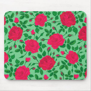 Tapis De Souris rosier rose profond