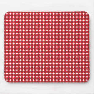 Tapis De Souris Rote Punkte und Kreise