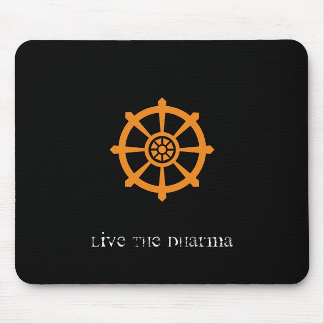 Tapis De Souris Roue de Dharma (Devant)