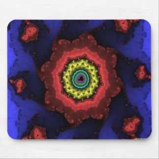 Tapis De Souris roue de fractale