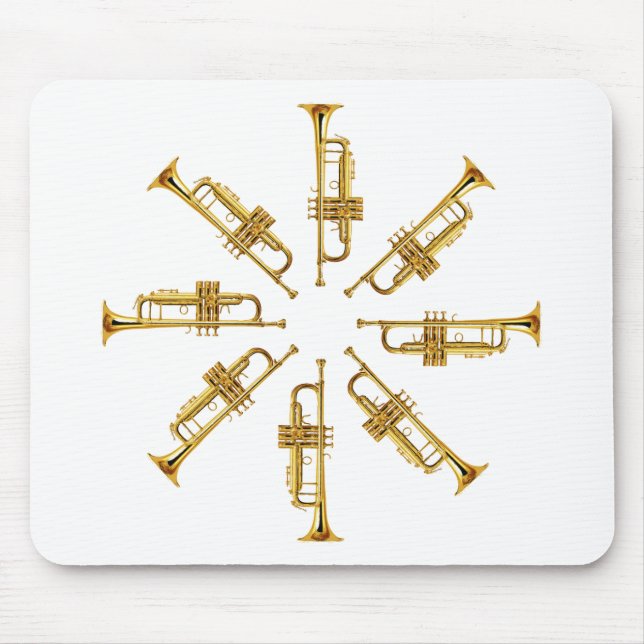 Tapis De Souris Roue des trompettes (Devant)