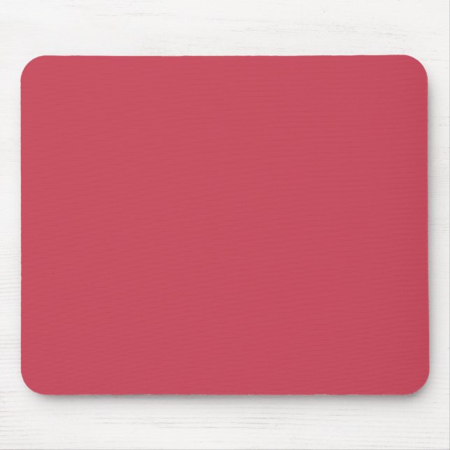 Tapis De Souris Rouge brique (couleur unie)  (Devant)