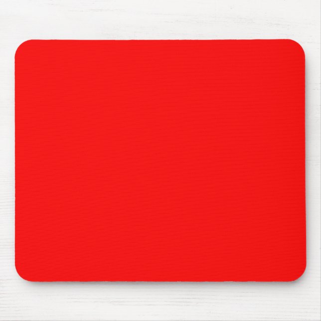 Tapis De Souris Rouge Clair (Devant)