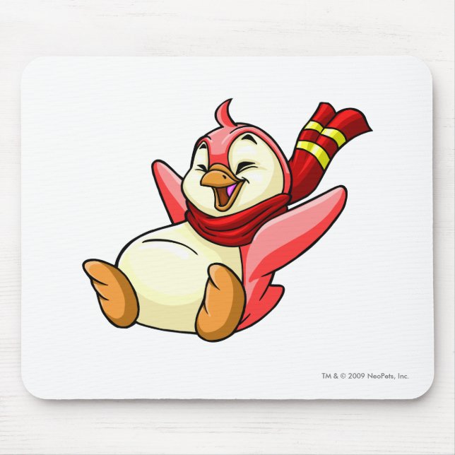 Tapis De Souris Rouge de Bruce (Devant)