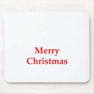Tapis De Souris Rouge de Joyeux Noël les cadeaux de Zazzle de MUSÉ