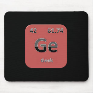 Tapis De Souris Rouge Mouspad de geek