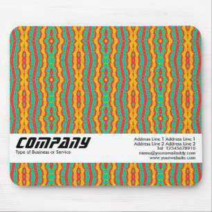 Tapis De Souris Rouge orange et vert, Affaires