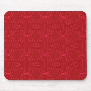 Tapis De Souris Rouge, rose, cool, unique, tendance, art décoratif